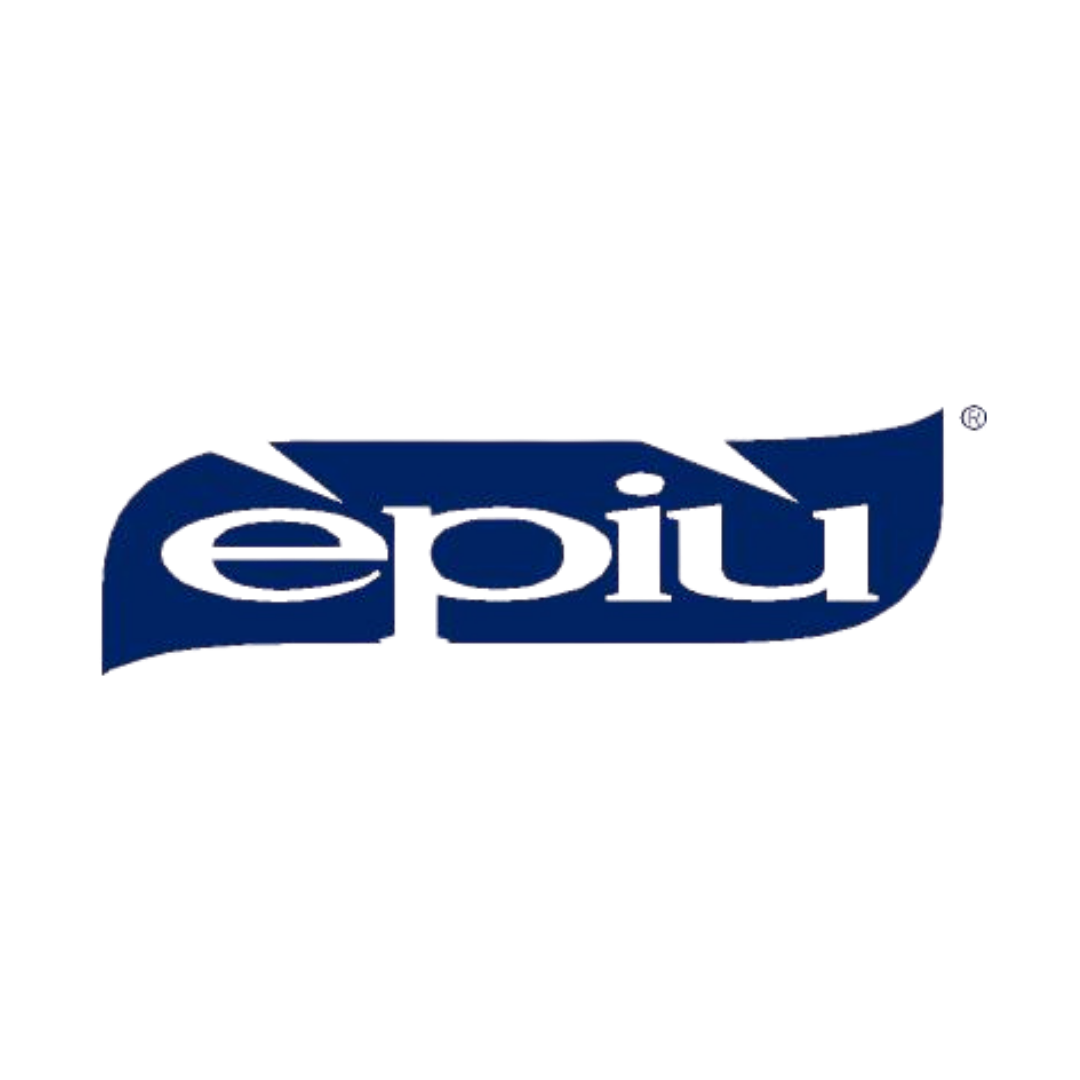 Ein Logo mit dem Wort '¿Hey?' in blauer Schrift auf transparentem Hintergrund.