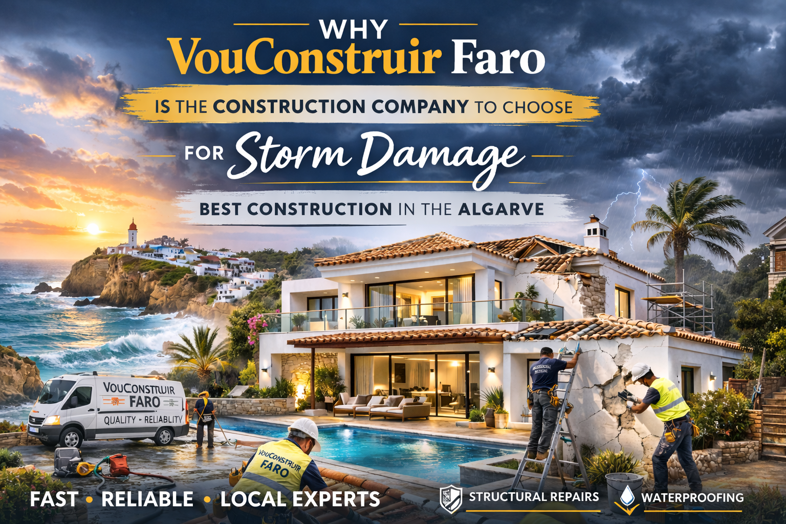 Why VouConstruir Faro Is the Construction Company to Choose for Storm Damage
