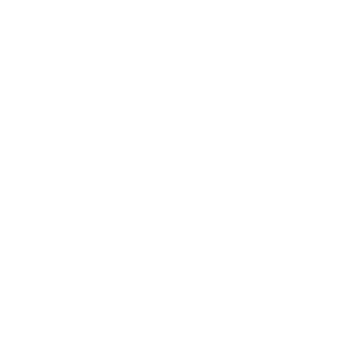 Outline of a coffee cup with a saucer on a black background.