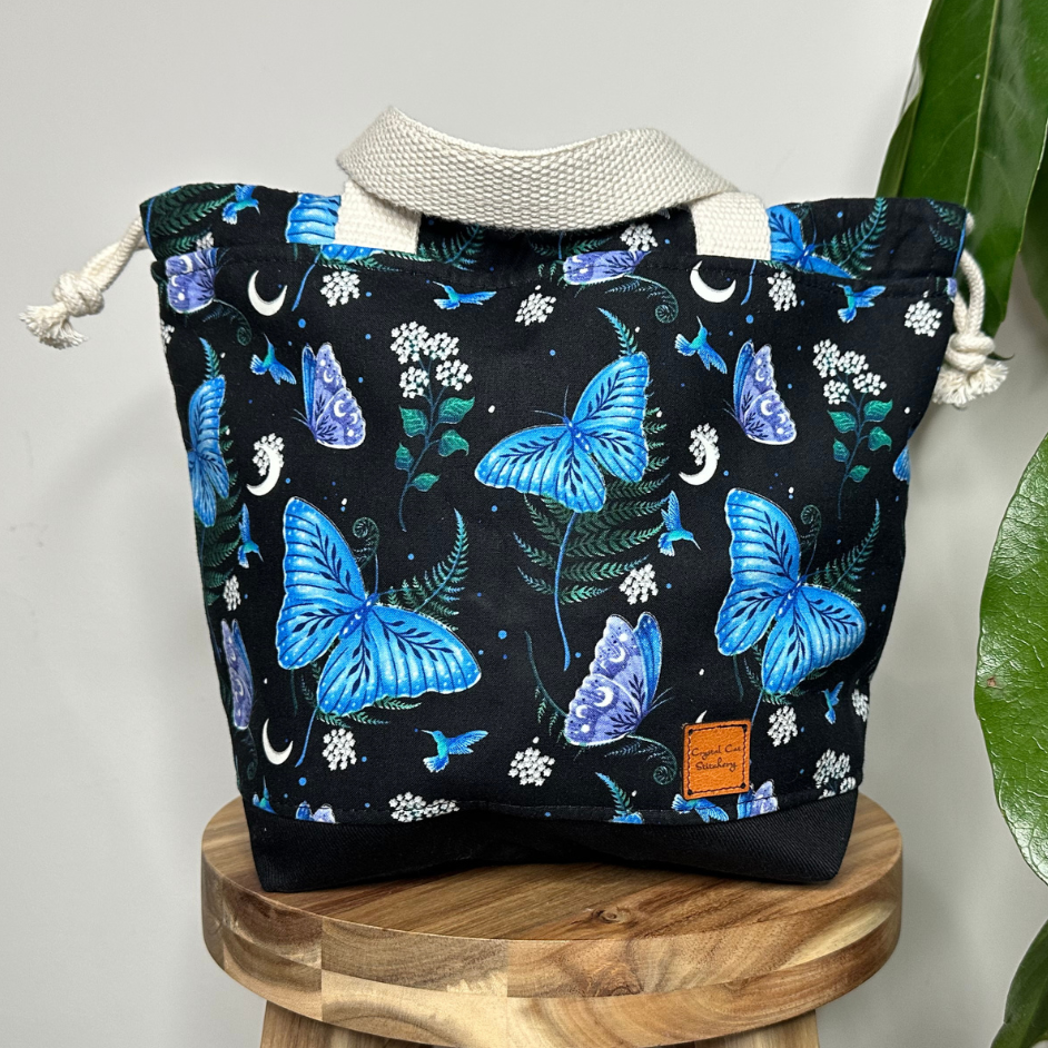 Crystal Cat Stitchery Project Bag - Forest Fantasy