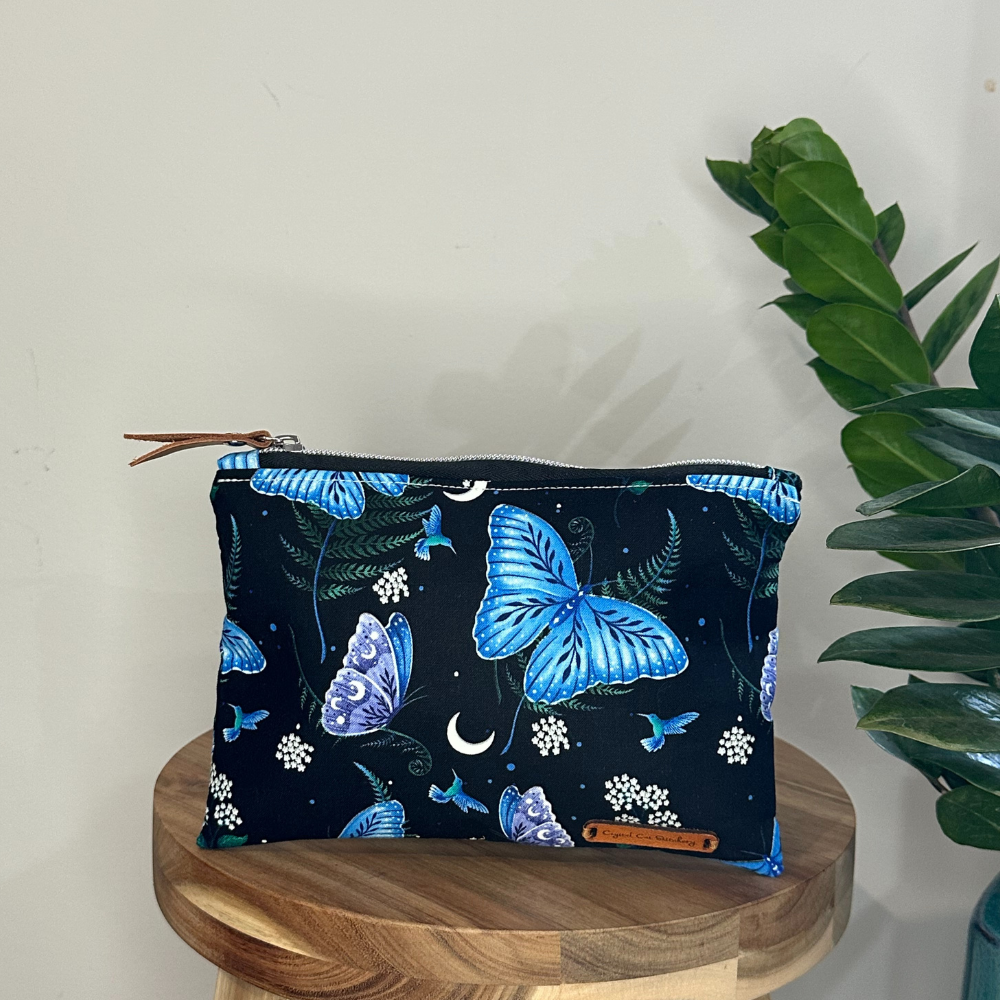 Crystal Cat Stitchery Notions Pouch