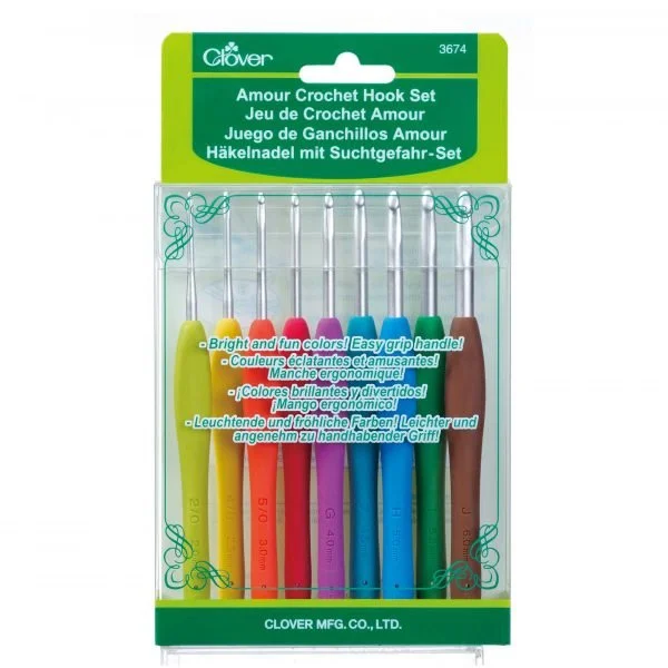 Clover Amour Crochet Hook set