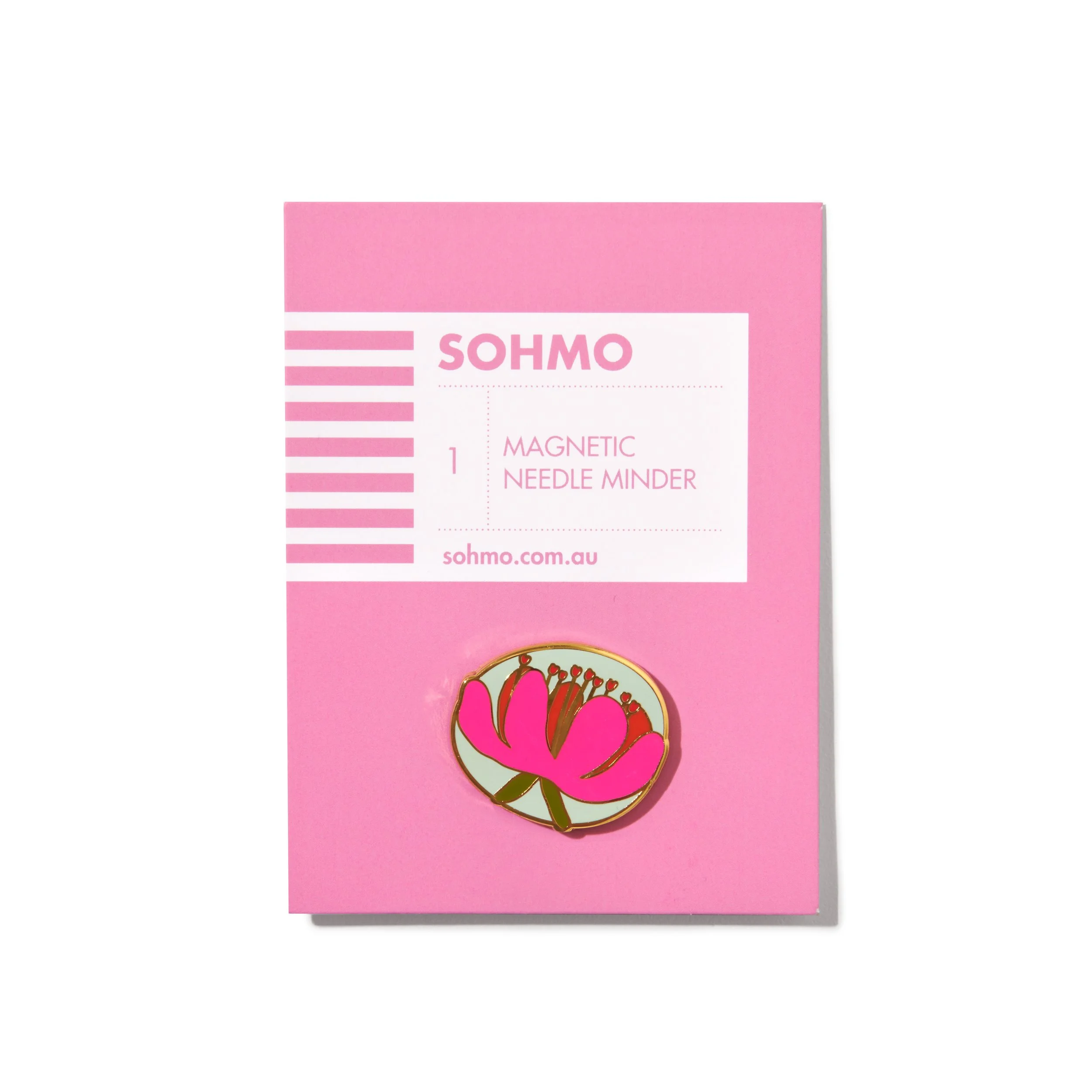 Magnetic Needle Minder - Peony (Pink) 1b.jpg