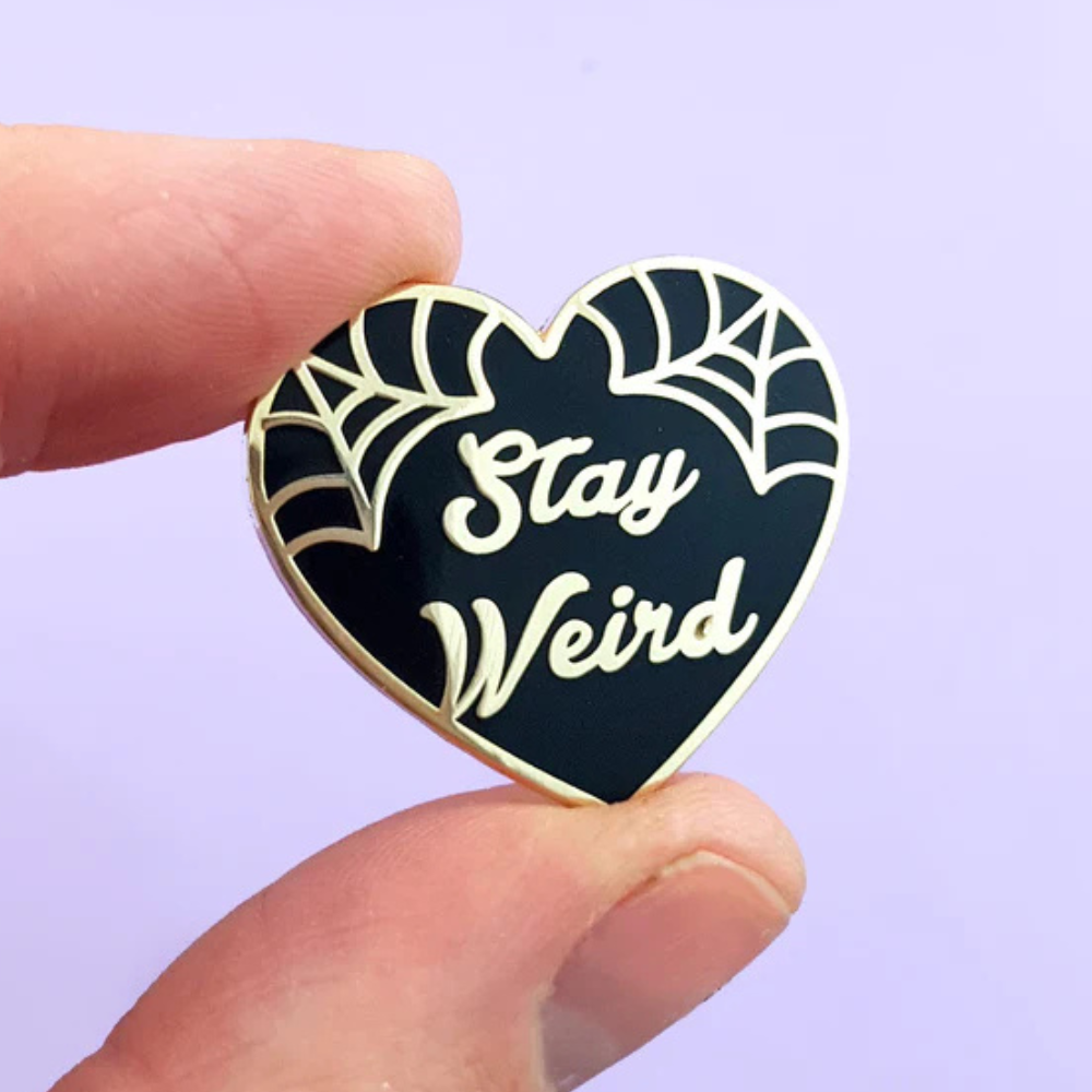 Jubly-Umph Lapel Pin - Stay Weird