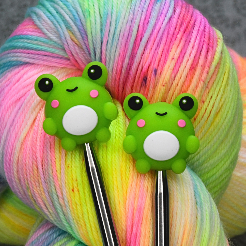 Frog Needle Stoppers