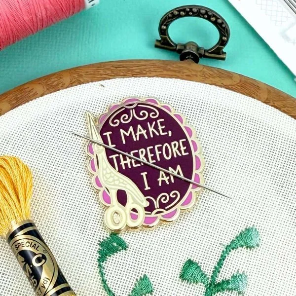 Jubly-Umph Needle Minder - I Make, Therefore I Am