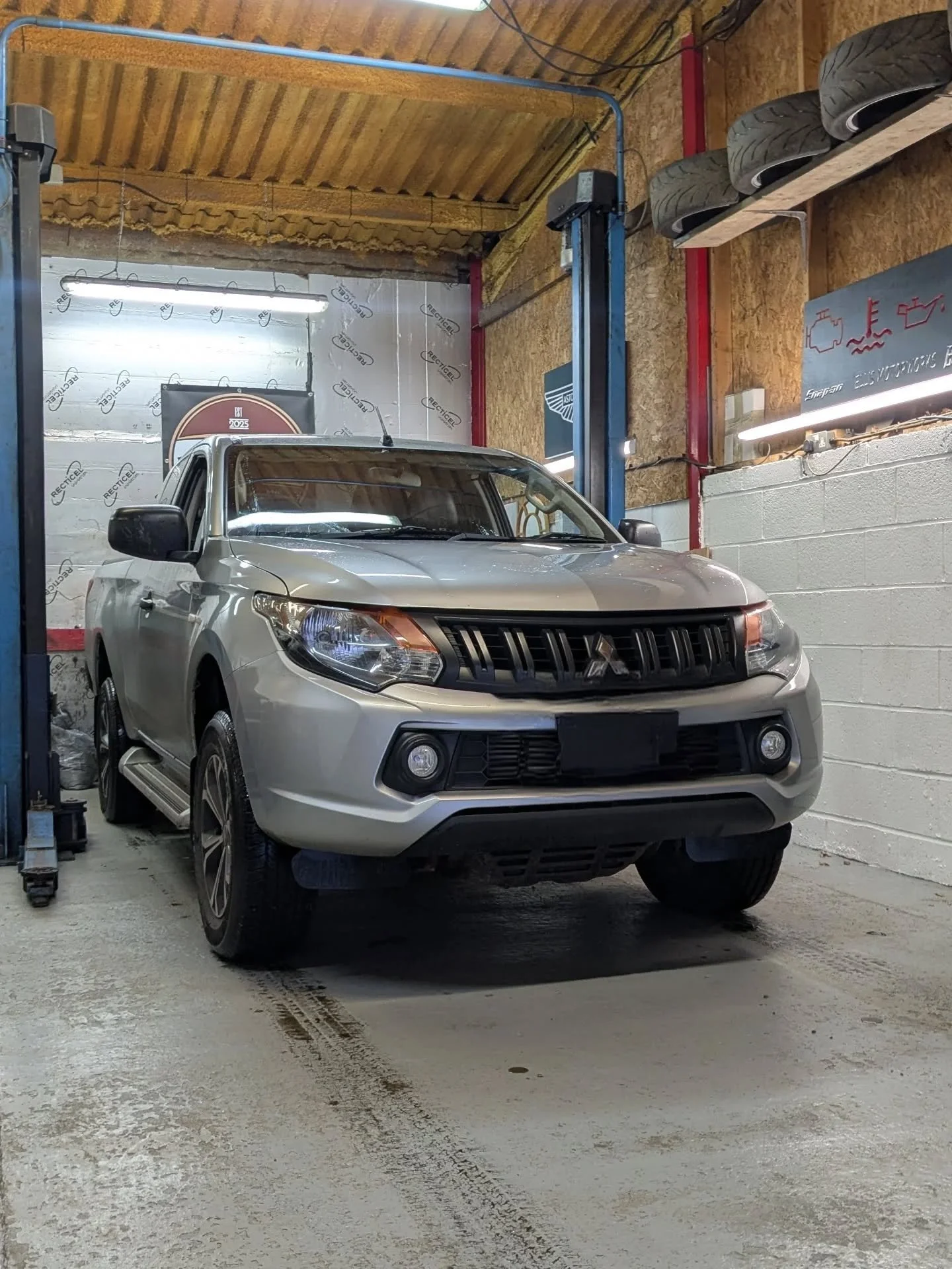 Had this tidy Mitsubishi L200 in recently for a full service and front pad prior to an MOT! 

If you have any problems with your car / needing any maintenance with a service due etc please feel free to enquire via messaging me directly on here, or th
