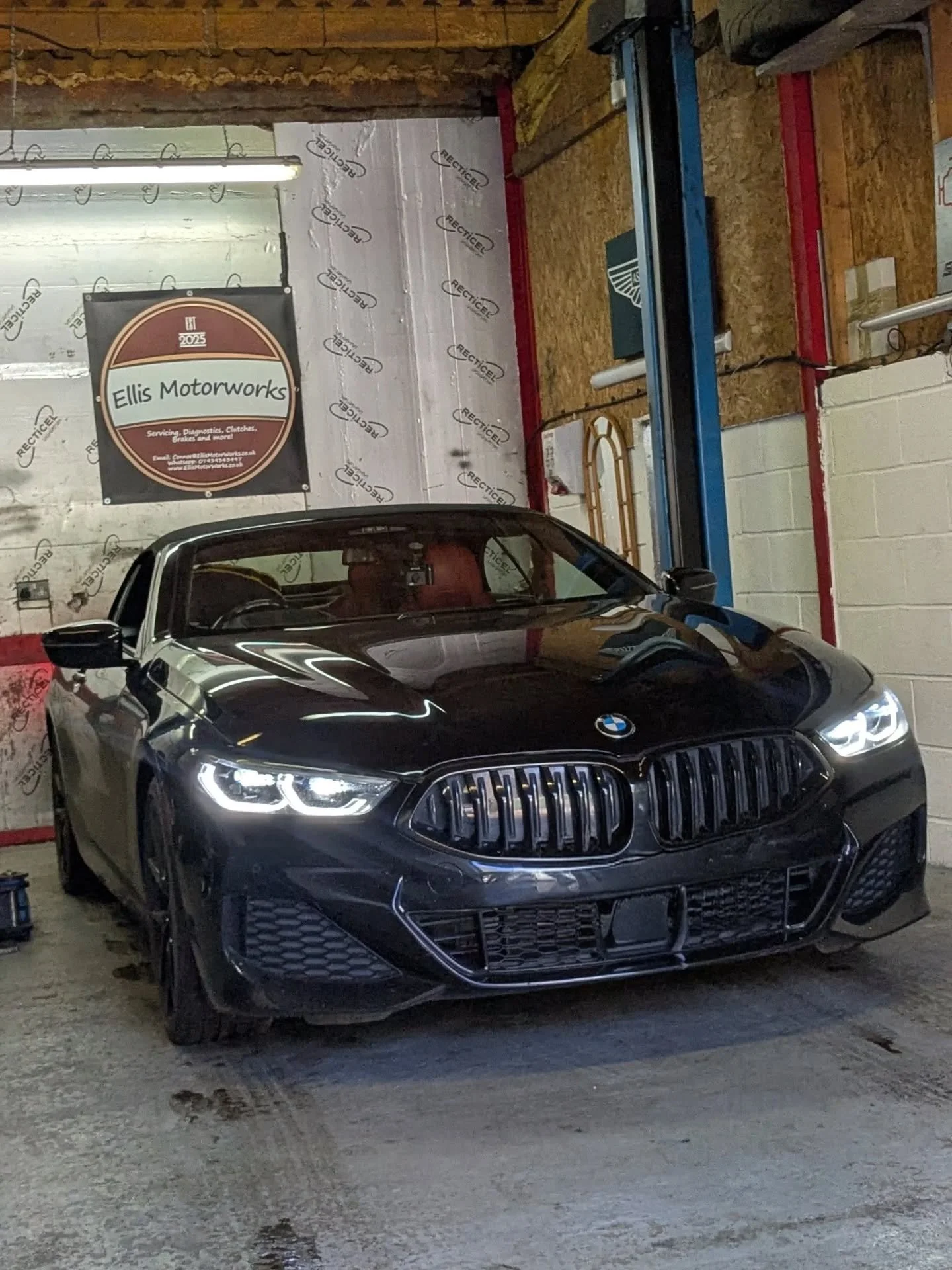 Had this gorgeous 8 Series BMW come in for a nice simple brake fluid change as per service requirements! 
Job carried out and the customer was happy with the service!

5⭐ reviews on Google !
If you have any problems with your car / needing any mainte