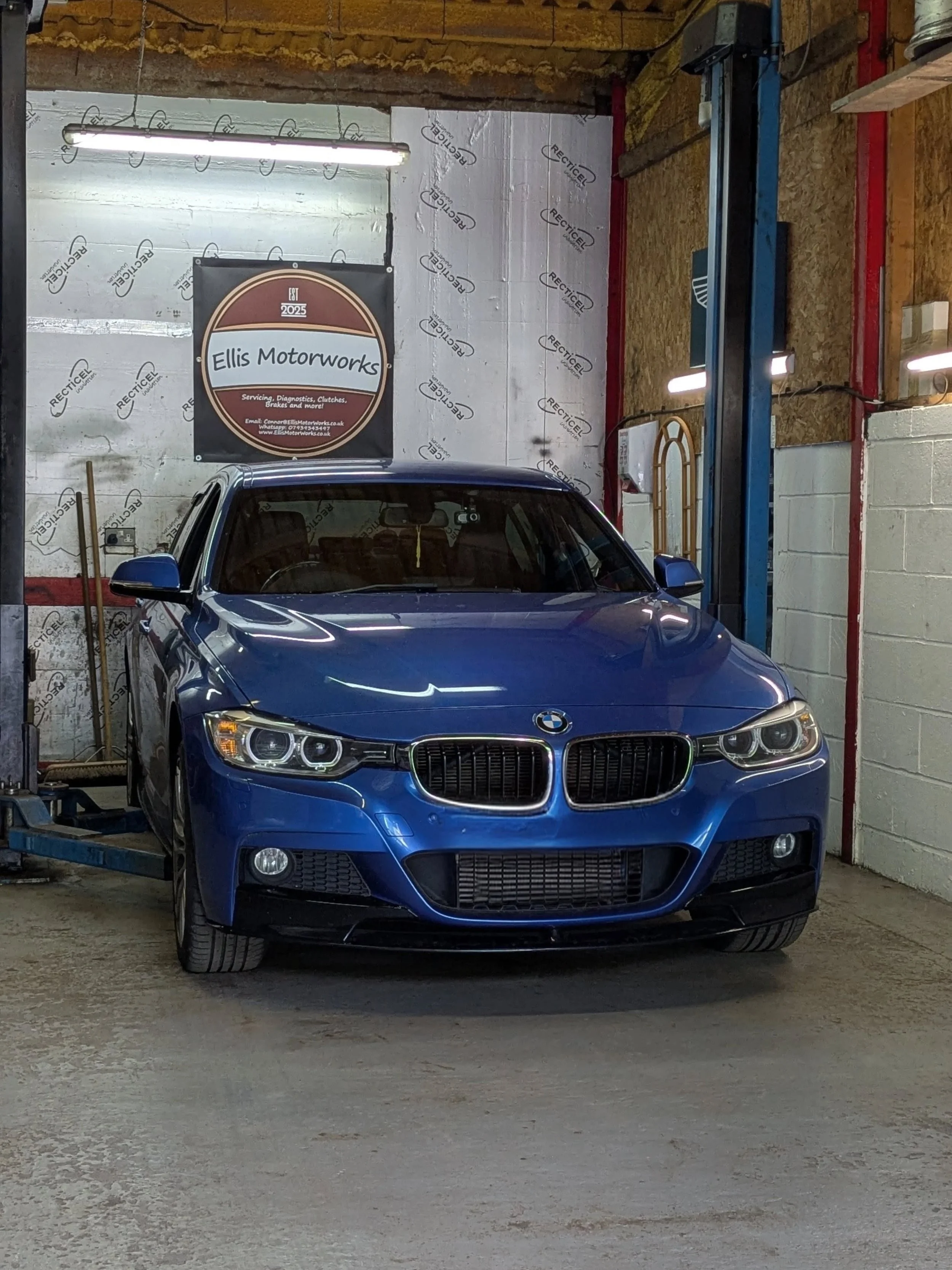 This BMW 330D Came in recently for a full service. All was good with the car apart from suffering from a couple of damaged tyres more than likely from the current conditions of the roads! The customer was made aware and 2 new tyres were fitted the fo
