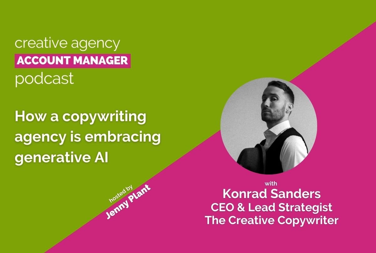 How a copywriting agency is embracing generative AI, with Konrad Sanders