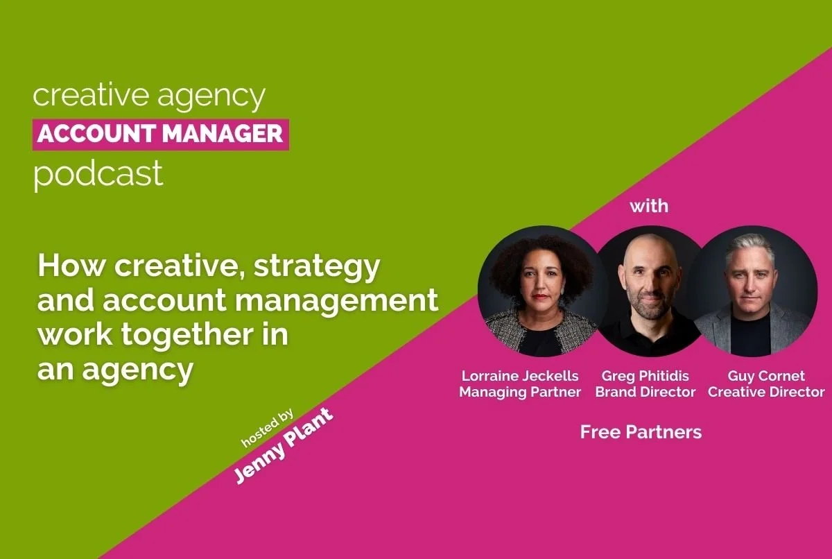 How creative, strategy and account management work together in an agency, with Free Partners