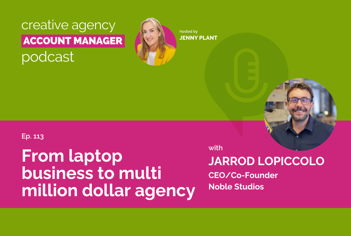 From laptop business to multi million dollar agency, with Jarrod Lopiccolo