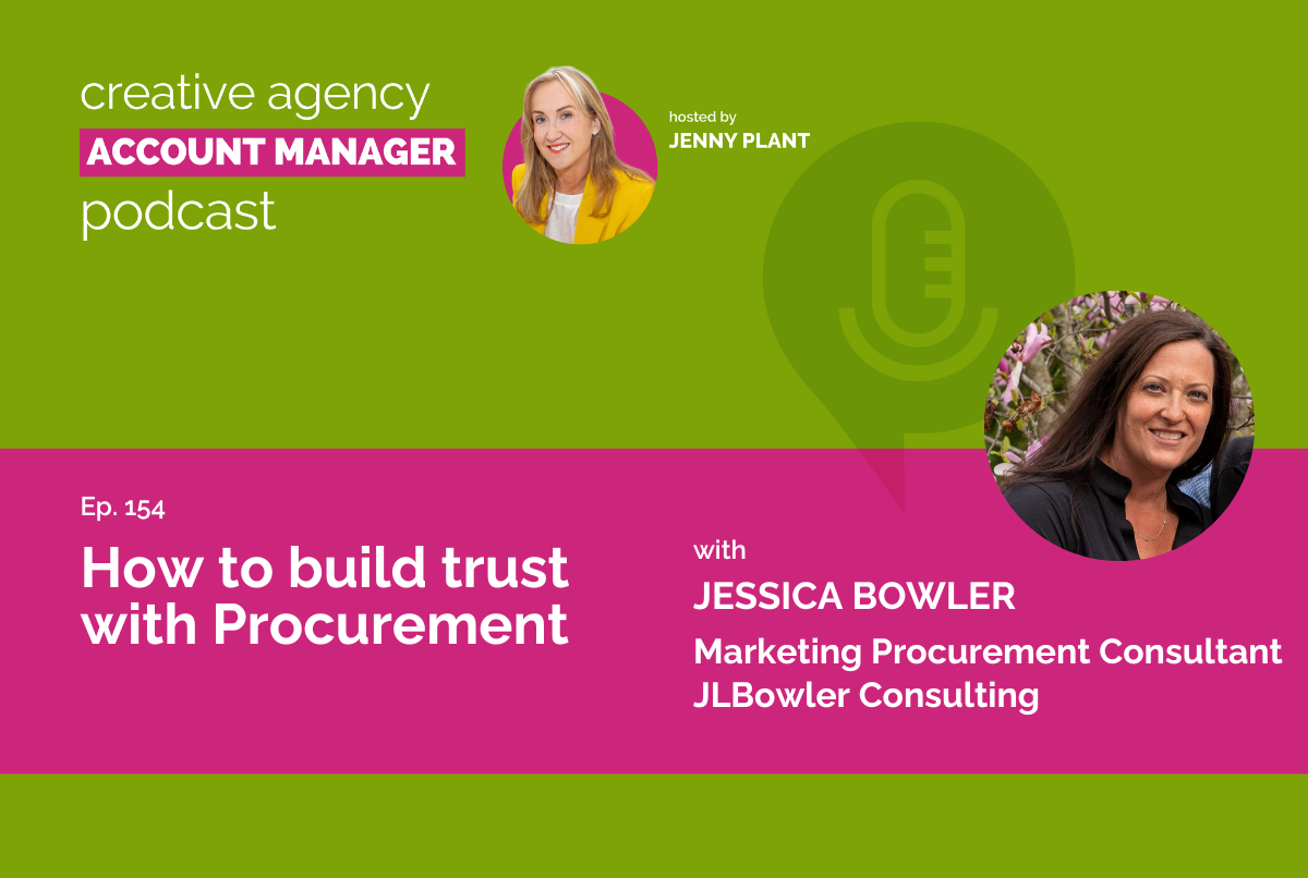 How to build trust with Procurement, with Jessica Bowler