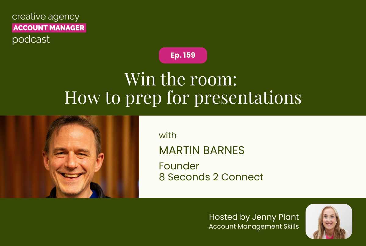 Win the room: How to prep for presentations, with Martin Barnes 