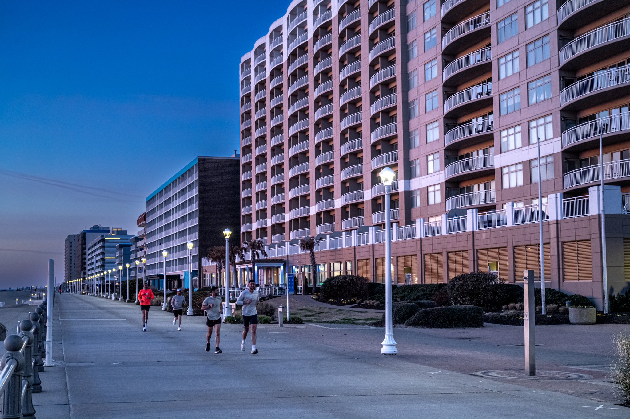 Winter Boardwalks and Beaches