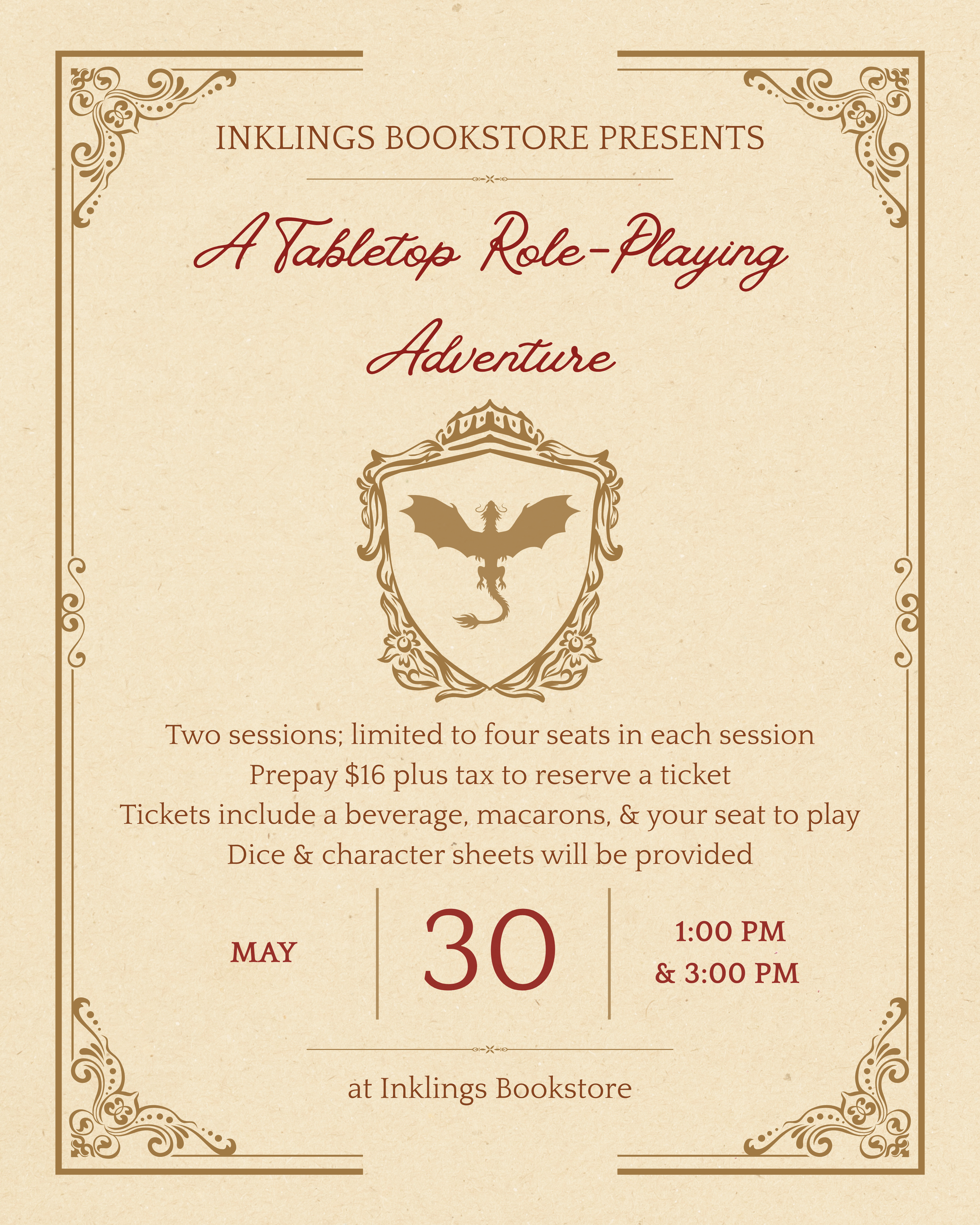 A Tabletop Role-Playing Adventure