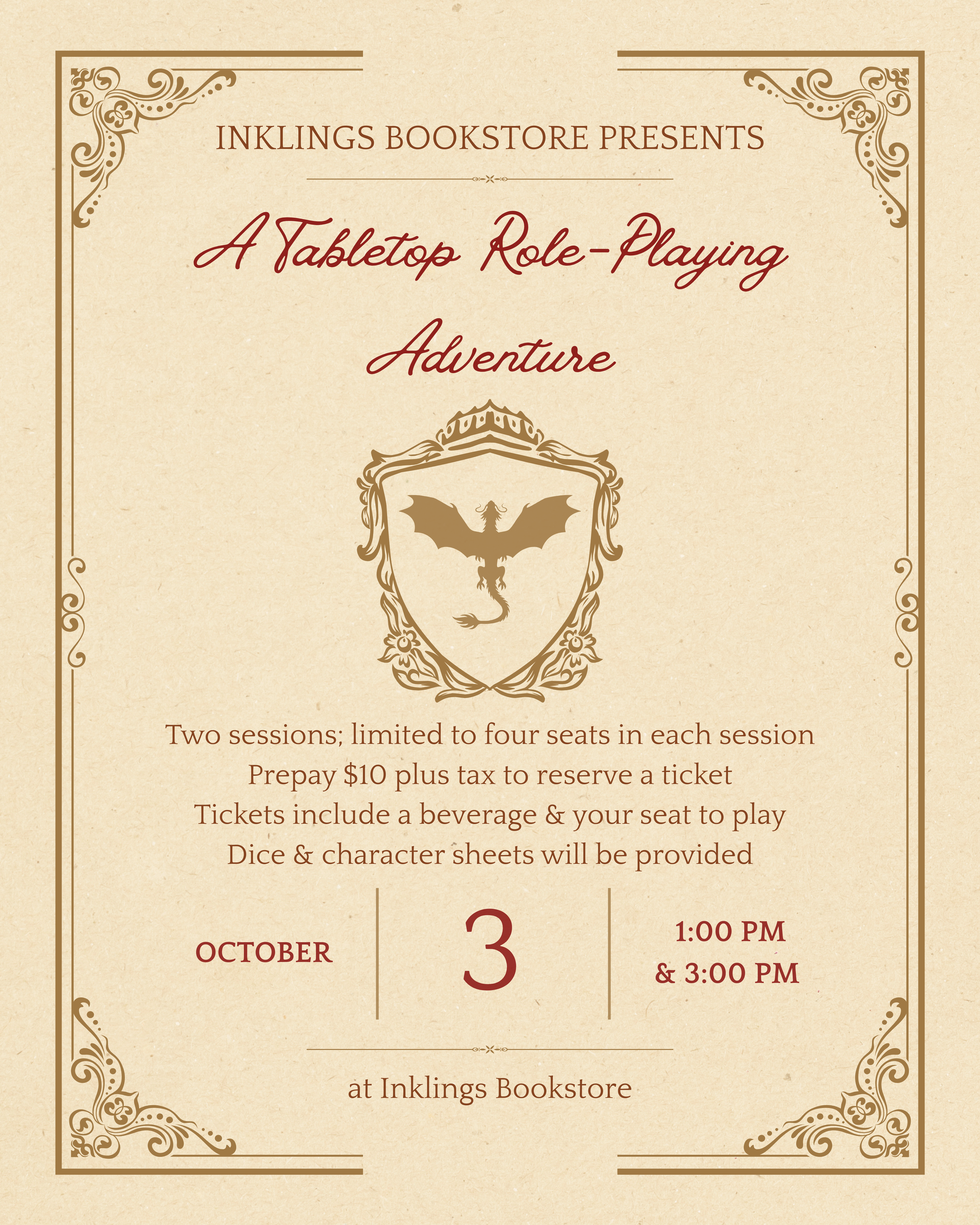 A Tabletop Role-Playing Adventure
