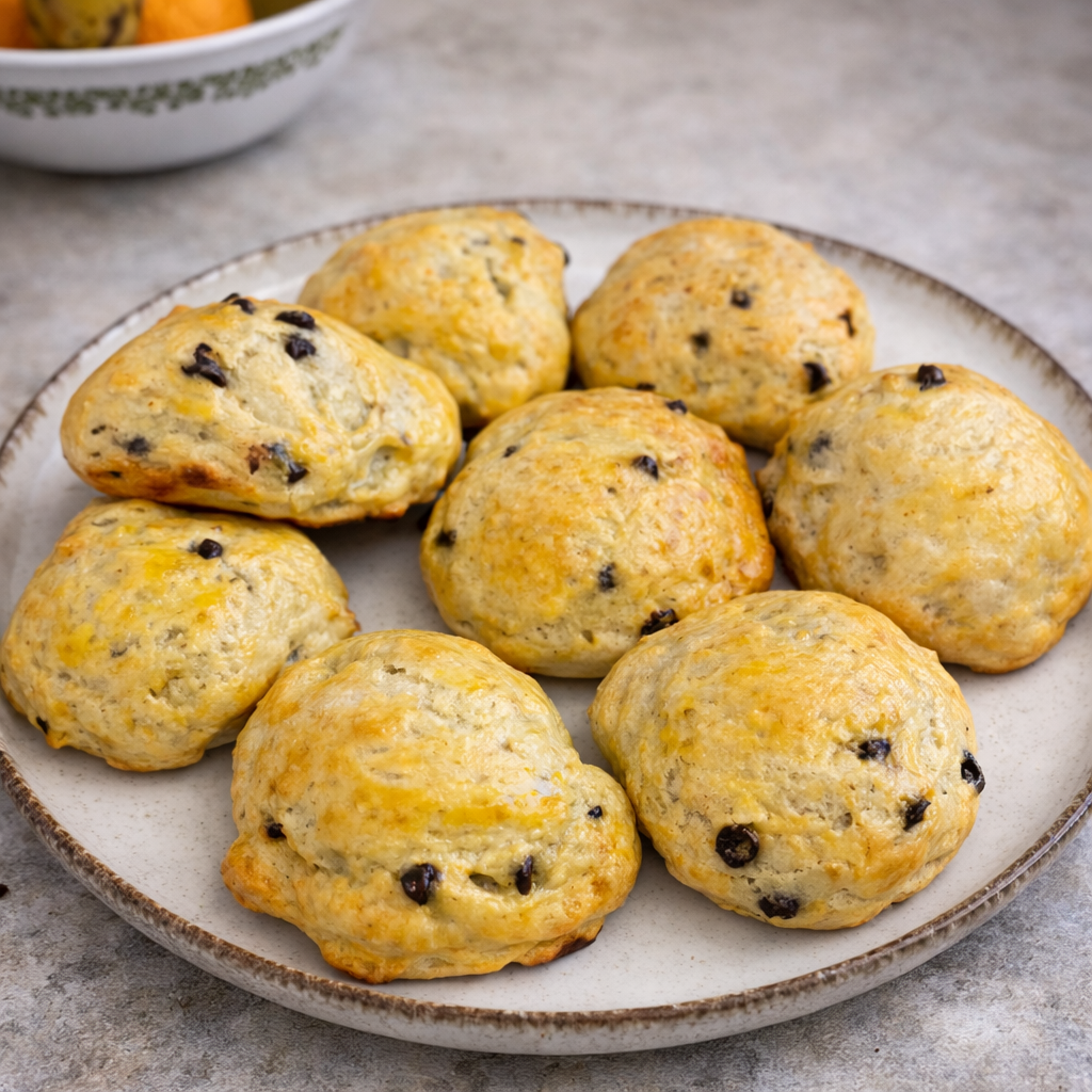 Briochettes pépites de chocolat