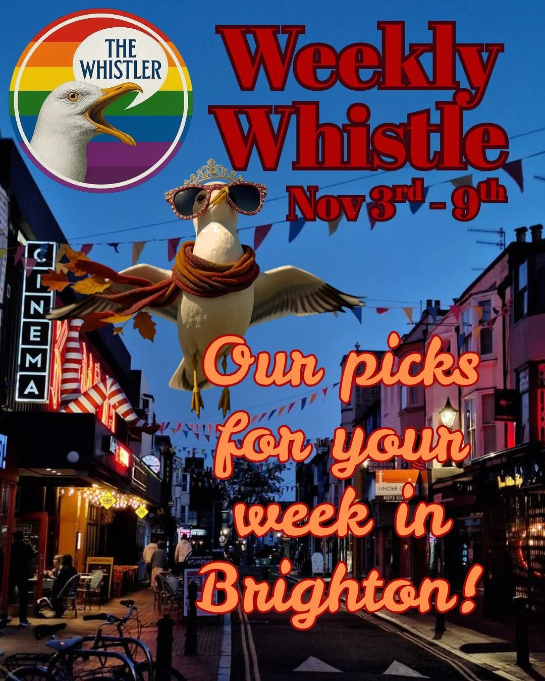 November is here, Halloween is over, and Sammy is back to help get your month started off proper! It&rsquo;s a major weekend coming up with Mutations festival taking over our fabulous venues, but if you&rsquo;re feeling more lowkey, there&rsquo;s ple