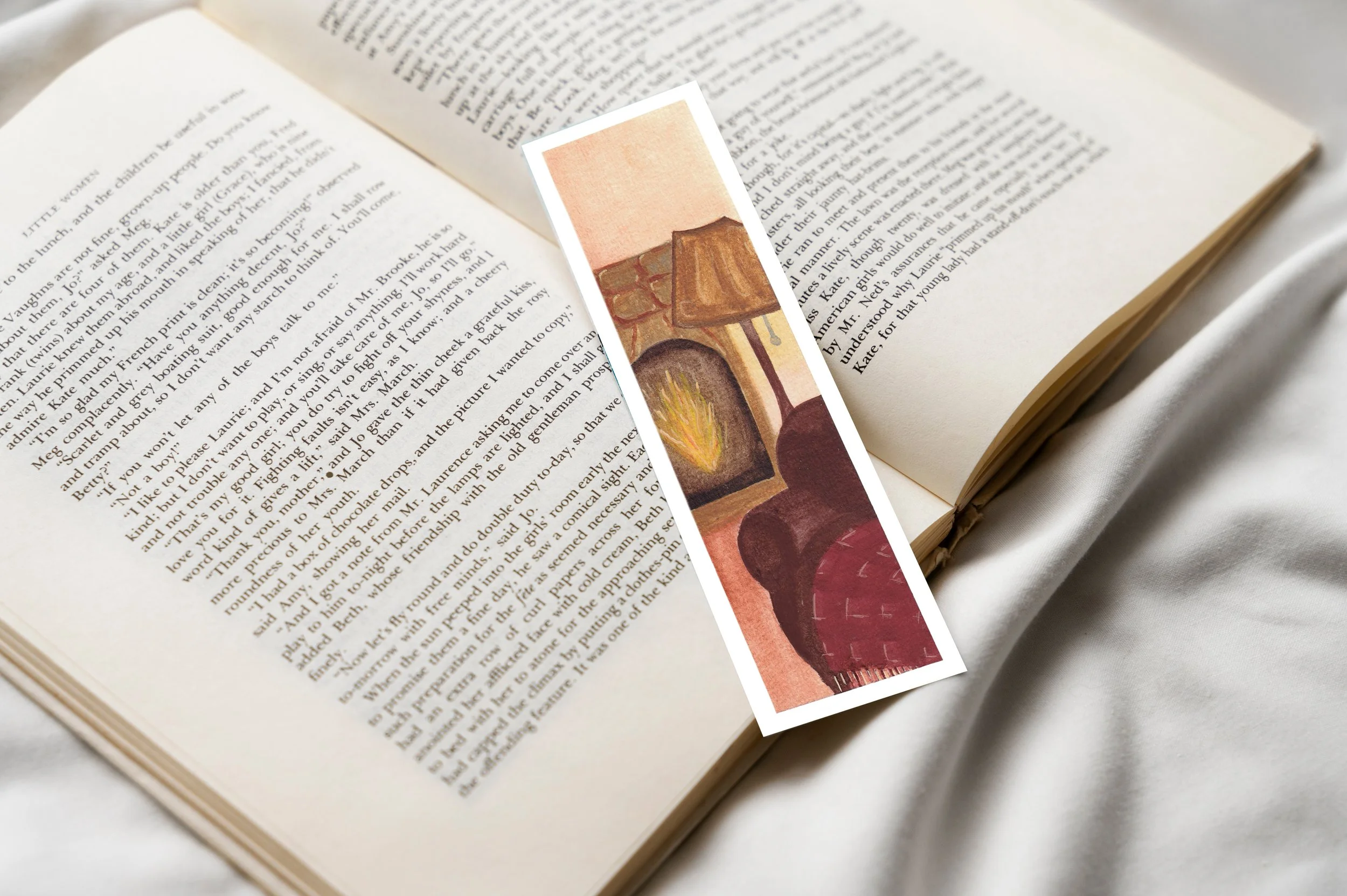 Marque page - collection Hiver