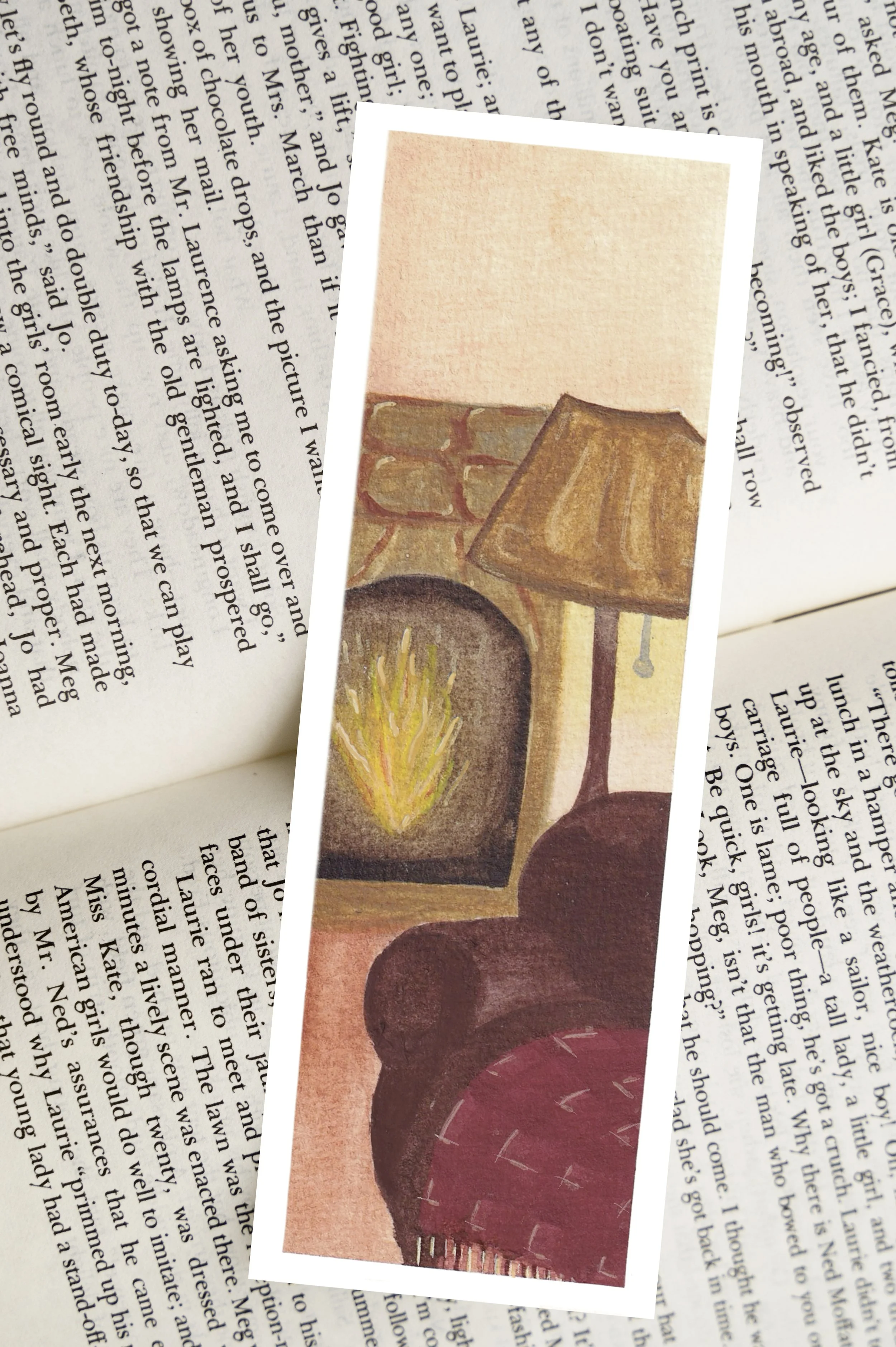 Marque page hiver Noel