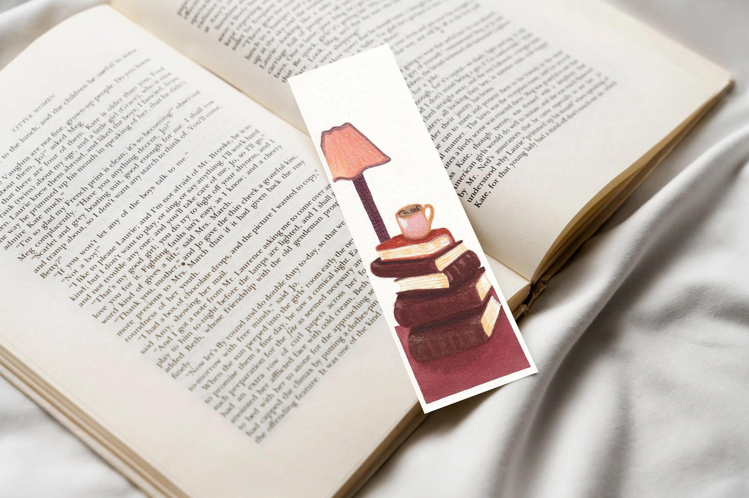 Marque page - collection Hiver