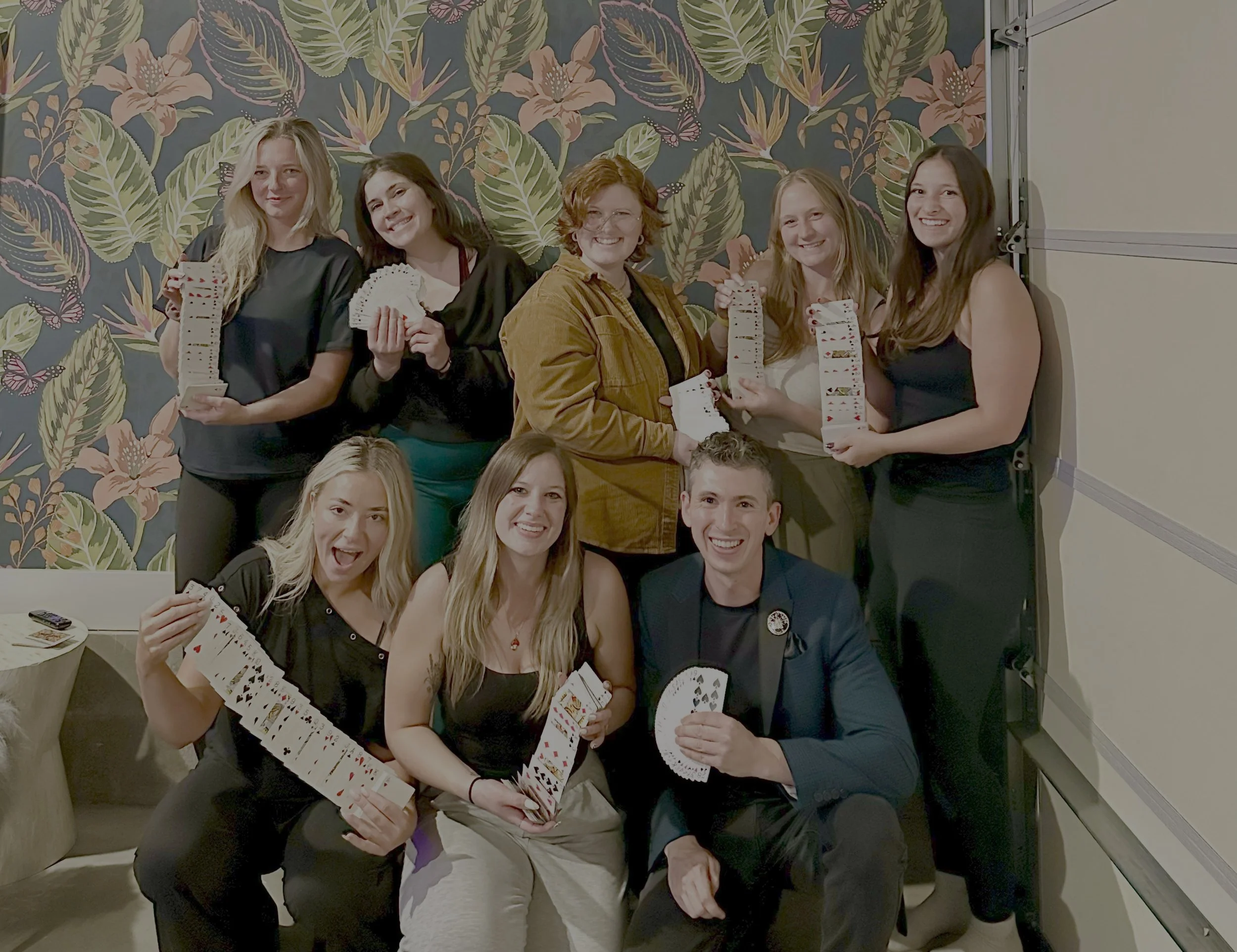 Magician Ben Young at a Bachelorette Party