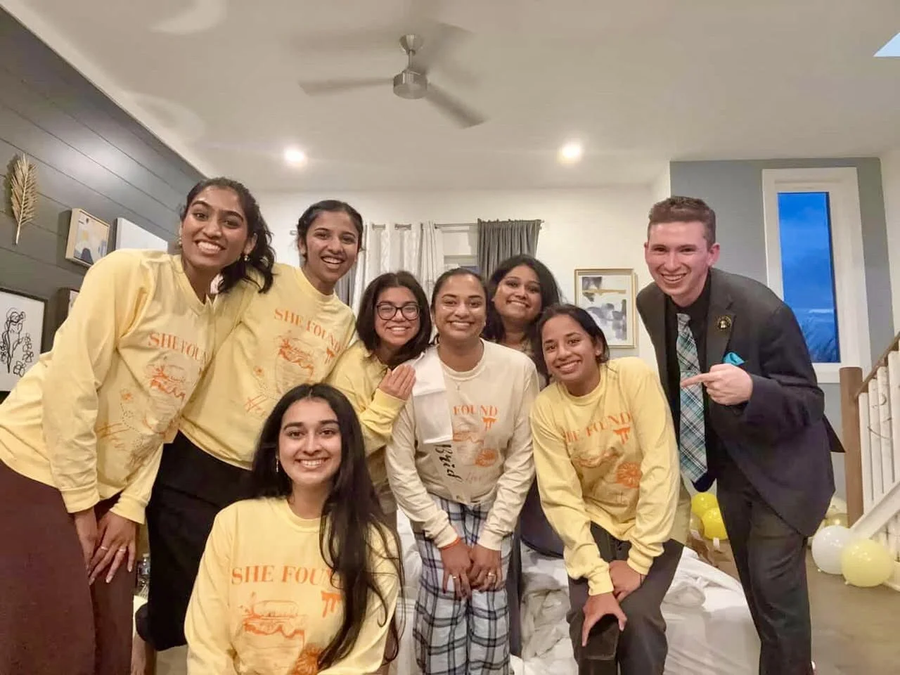 Nashville magician performing close-up magic for bachelorette party