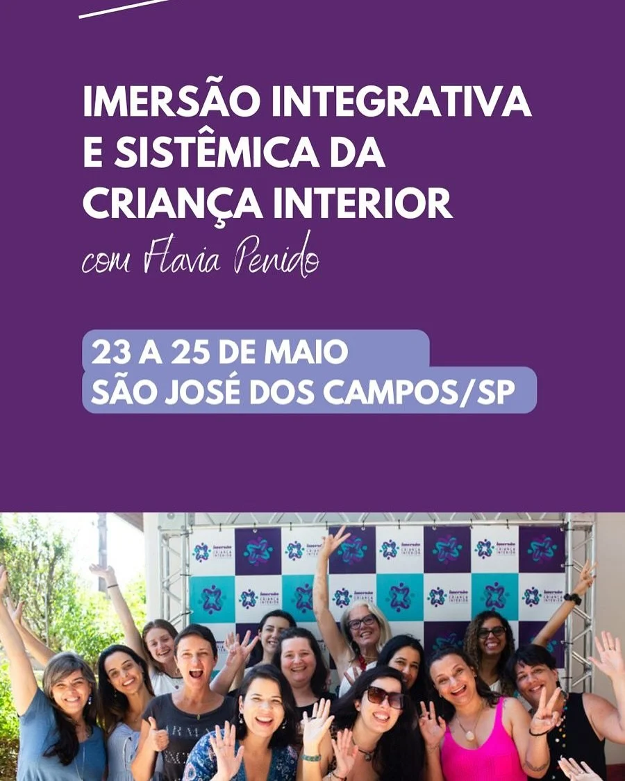 Voc&ecirc; busca uma transforma&ccedil;&atilde;o verdadeira em sua vida?
Est&aacute; se sentindo paralizada e sem for&ccedil;as para mudar algo?
Eu tenho um convite especial para voc&ecirc;. 

Venha participar da Imers&atilde;o Integrativa e Sist&eci