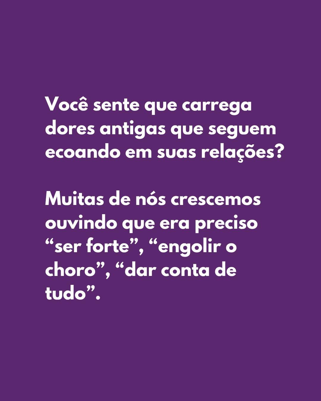 Voc&ecirc; sente que sua crian&ccedil;a interior est&aacute; pedindo aten&ccedil;&atilde;o?

Talvez seja hora de ouvir esse chamado com presen&ccedil;a, coragem e acolhimento.

A Imers&atilde;o Integrativa da Crian&ccedil;a Interior &eacute; um encon