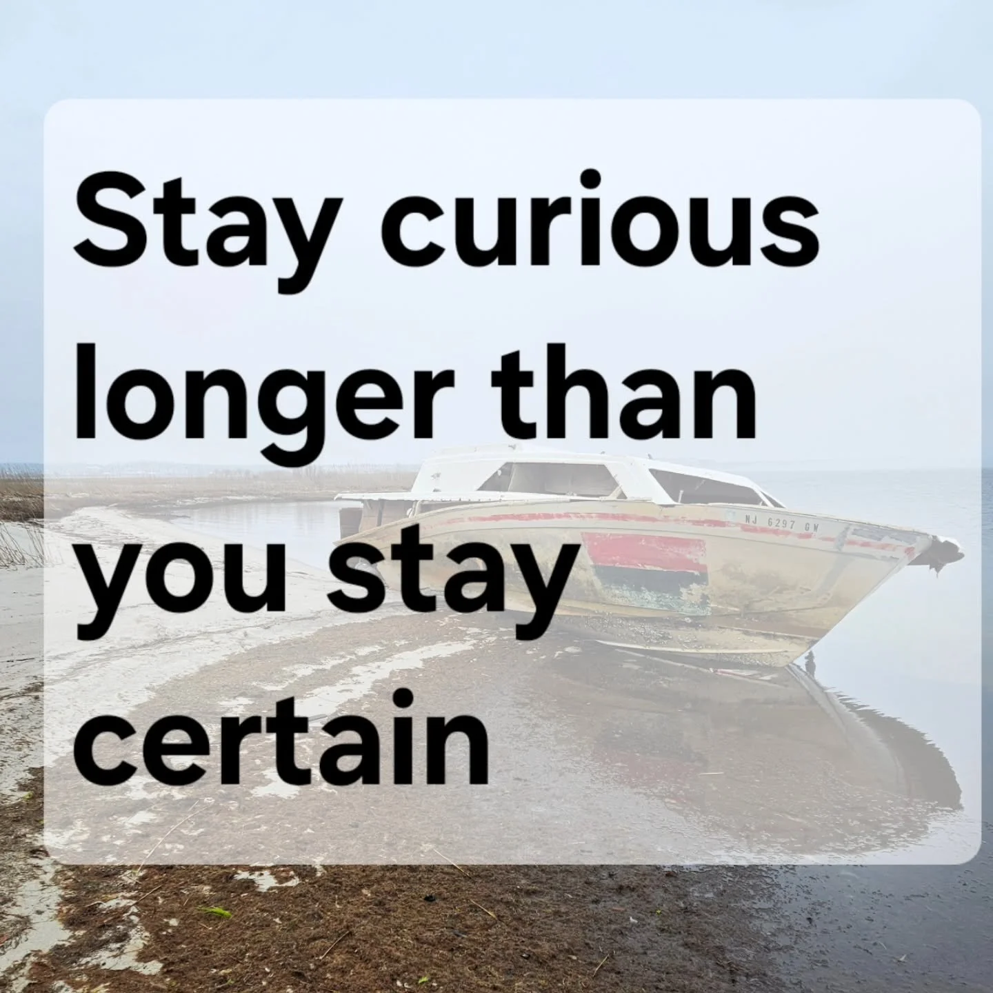 🐚No one actually has life completely figured out.🦄 When people claim or act like they do, they&rsquo;re often the ones who don&rsquo;t. An open mind matters. If you ever doubt that, ask someone how they know what they know and simply observe their 
