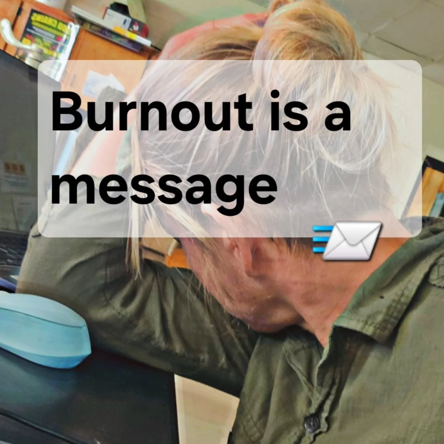 🌎According to the World Health Organization, burnout results from chronic workplace stress that has not been successfully managed, a system issue, not a personal failure.

It disproportionately affects high achievers: the most driven, committed indi