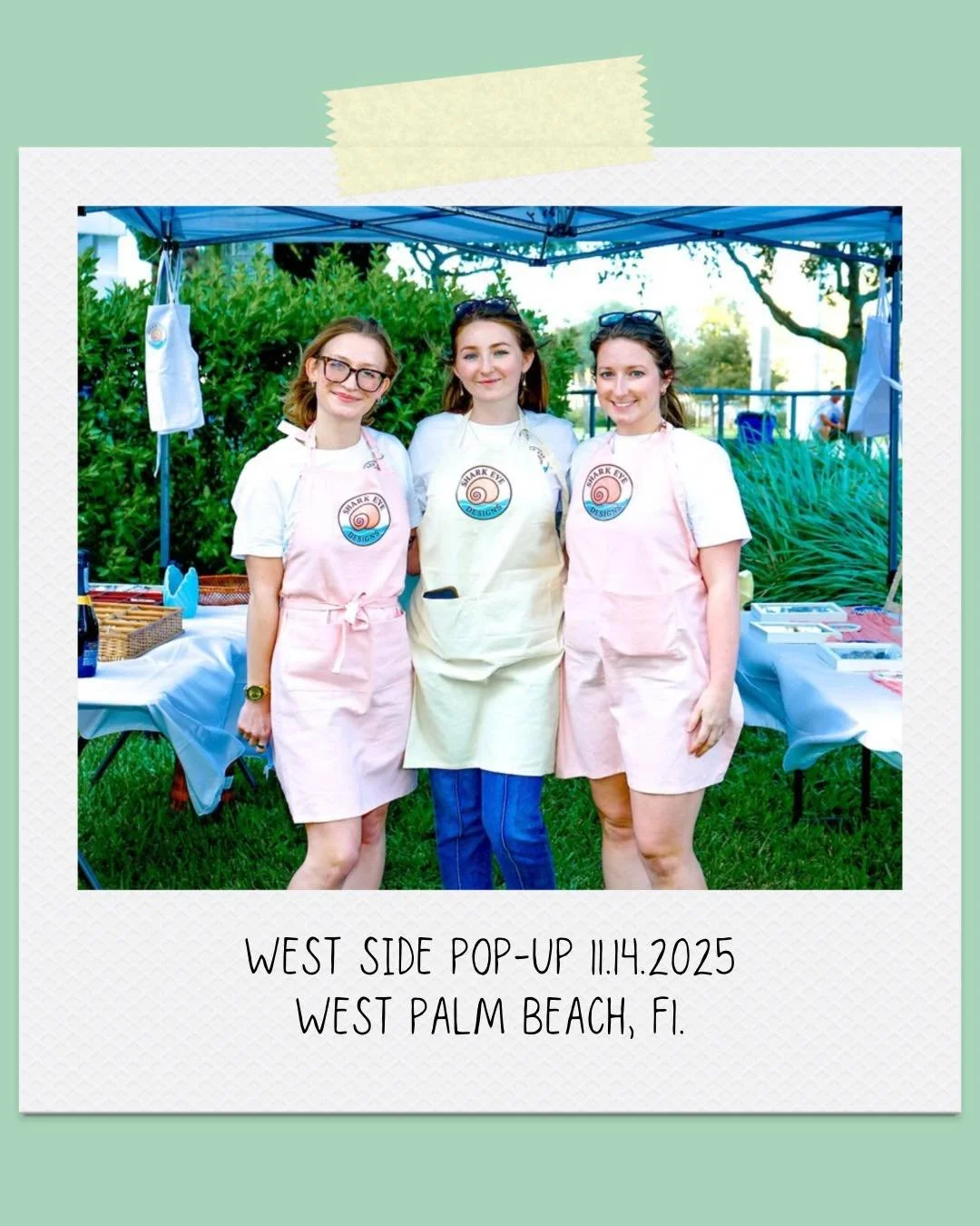 First pop-up is a wrap! Stay tuned for a sneak peek of our upcoming crafts and future events. Know of an event we shouldn't miss? Let us know!

#shellcrafts #floridaartist #coastaldecor #shellart #creativeworkshops