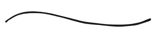 A black background with a gray curved line running horizontally across the image.