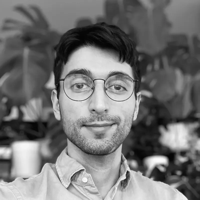 Black and white image of Dr. Kevin Hamdullapur