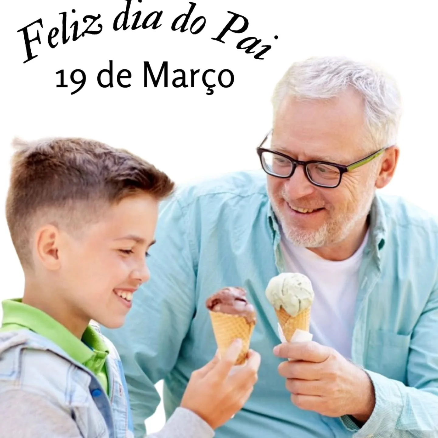 Hoje &eacute; dia de celebrar aquele her&oacute;i que nos ensinou a andar de bicicleta, a fazer caretas e a aproveitar os melhores momentos da vida! E que tal criar uma mem&oacute;ria deliciosa juntos?

Venha experimentar os nossos gelados artesanais