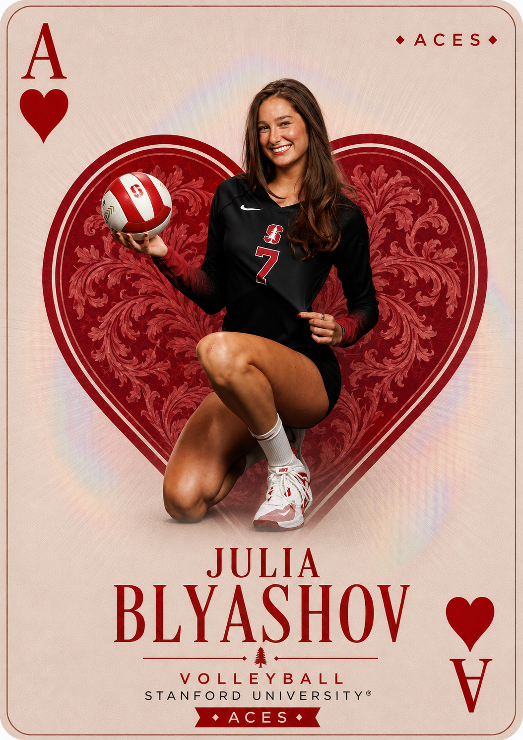 Julia Blyashov Sports Card