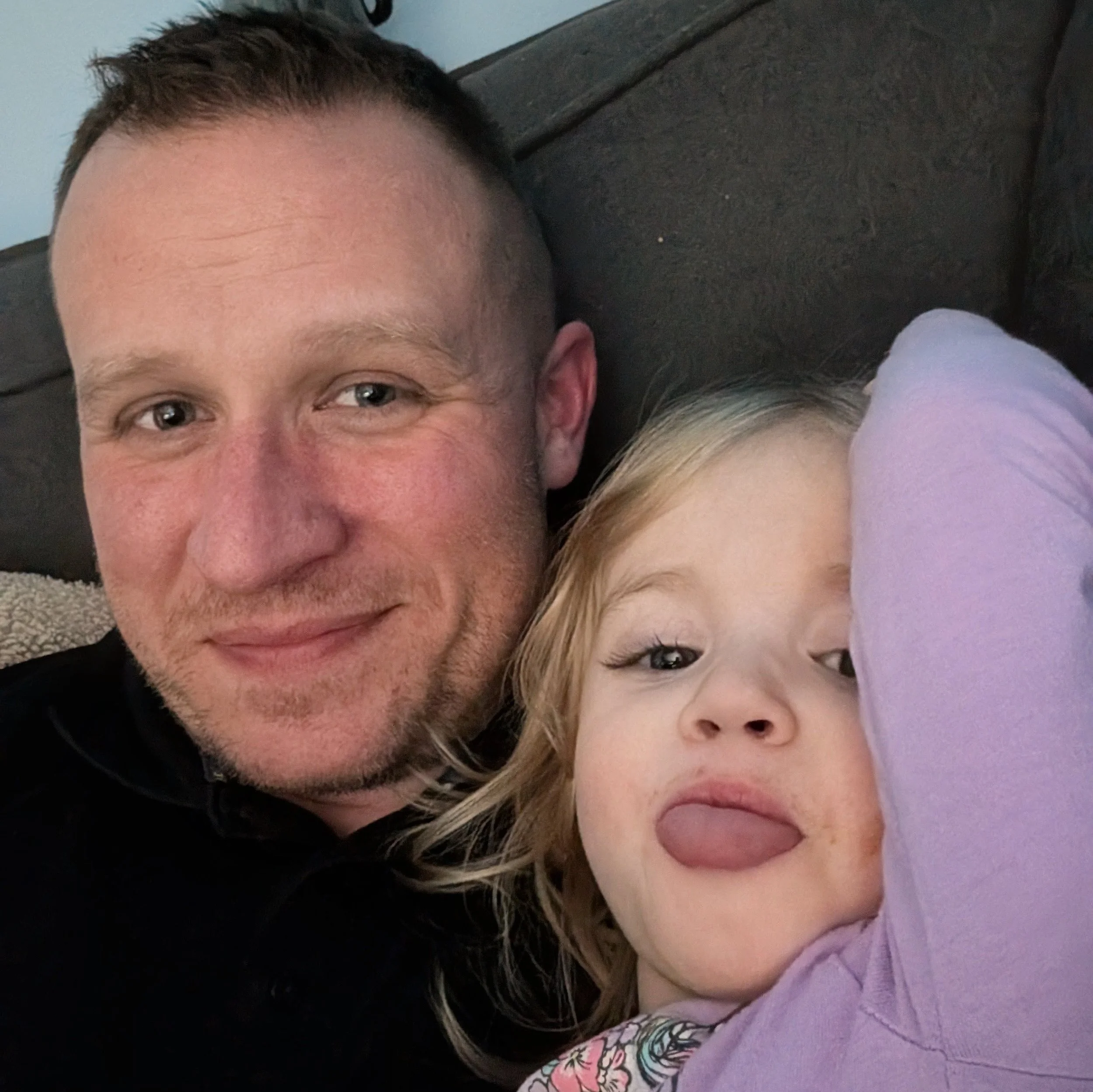 Founder and Lead Coach at EDC, Theron Genaux and his daughter