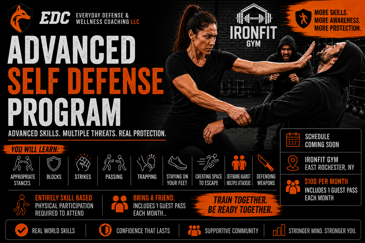 Advanced Self Defense Program (Coming Soon)