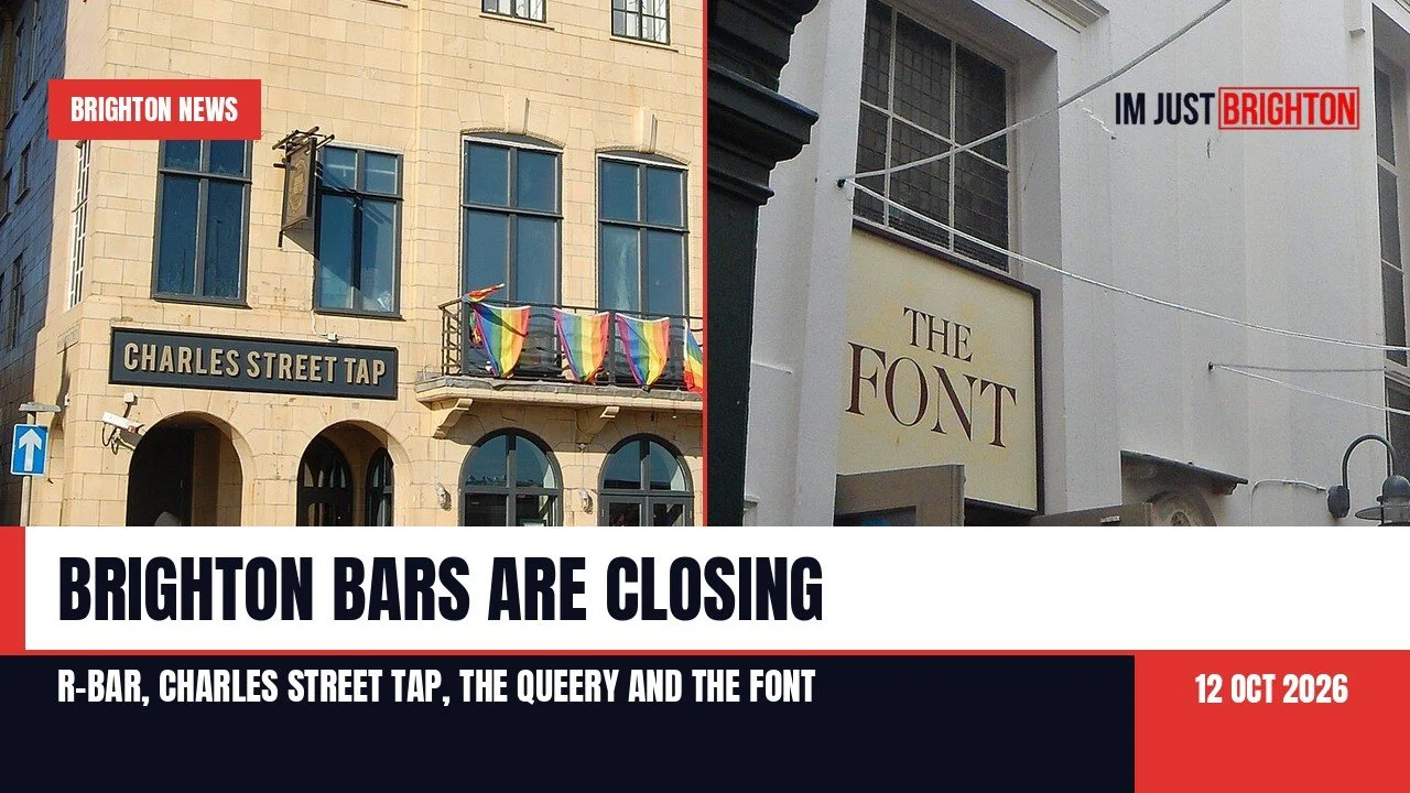Charles Street Tap and The Font pubs in Brighton, news banner: Brighton bars are closing