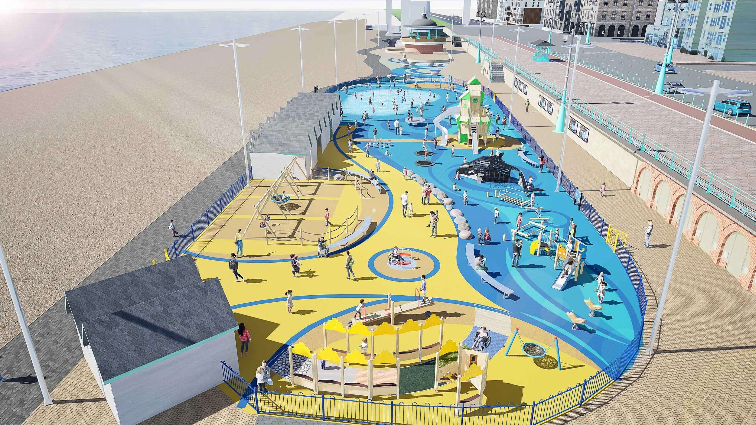 Council seeks investor to transform Brighton's Kings Road paddling pool and playground