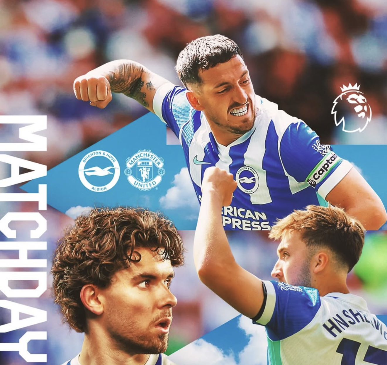 Brighton 0-2 Manchester United at Half Time — European Dream Under Threat