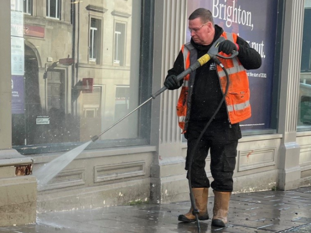 Brighton and Hove Launches Overnight Deep Cleaning Team for City Centre Streets