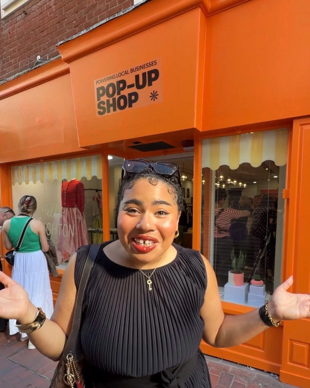 Inside the EDF and Enterprise Nation Pop-Up Shop on Brighton's Duke's Lane