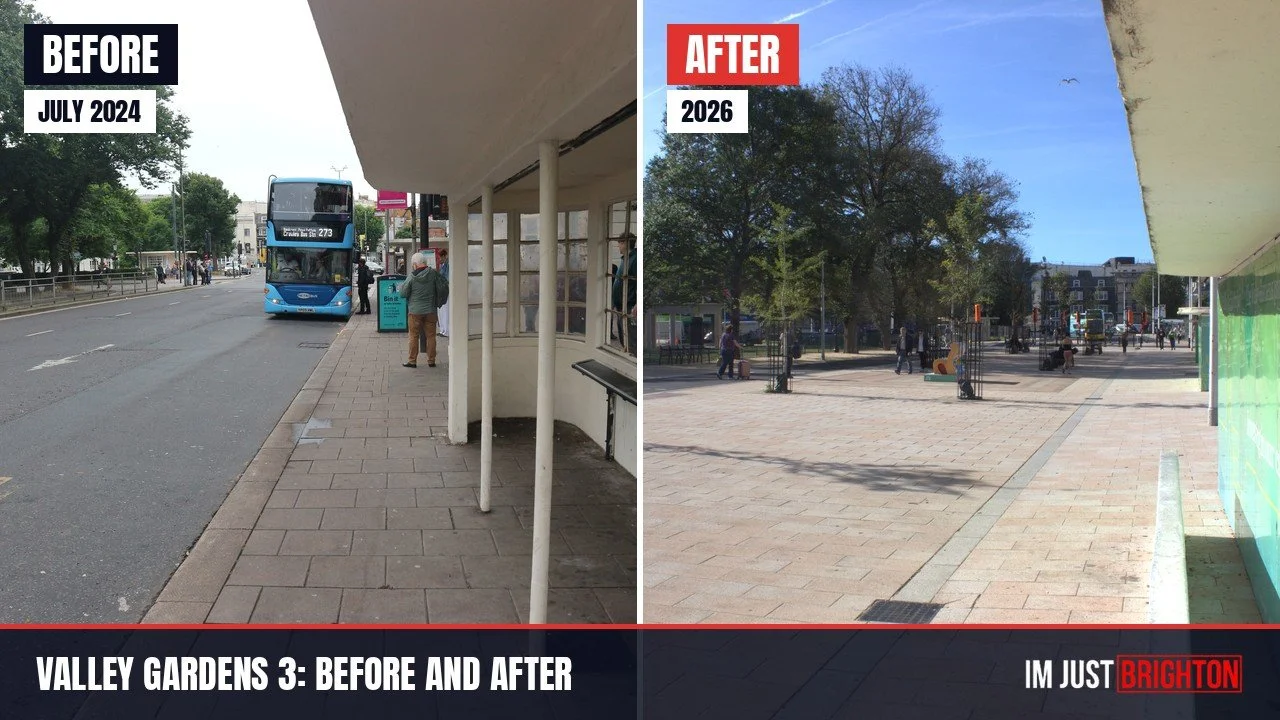 Valley Gardens 3 Officially Opens in Brighton: £12.8m Old Steine Revamp Complete
