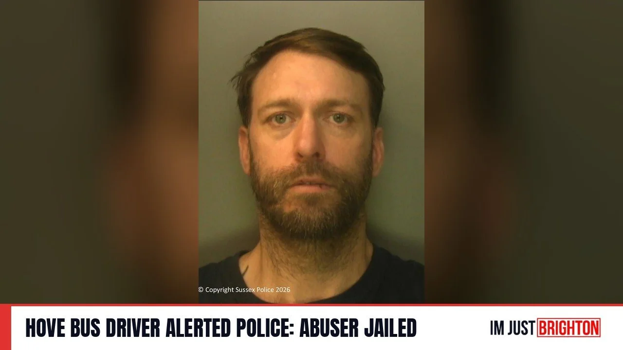 Hove Bus Driver Commended After Victim Whispered for Help: James Sinden Jailed
