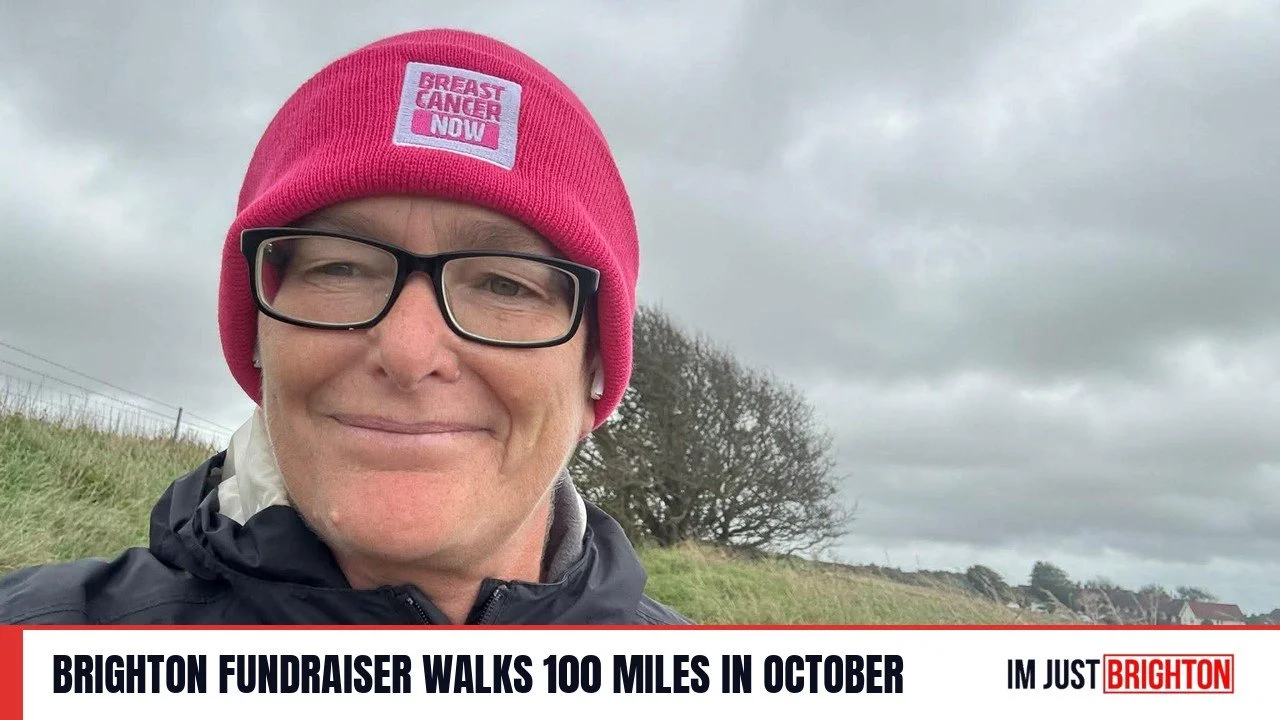 Brighton Fundraiser Rachel Midgley Walks 100 Miles in October for Breast Cancer Now