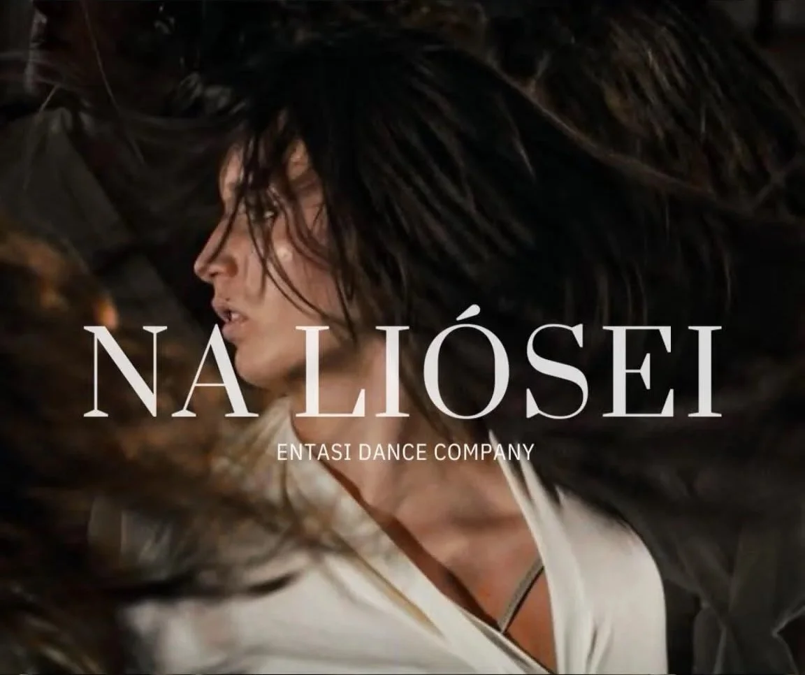 A dancer from Entasi Dance Company in Na Liósei, part of How to Hold an Ice Cube