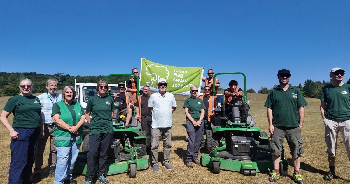 Green Flag flies again over Stanmer Park as volunteers and staff celebrate