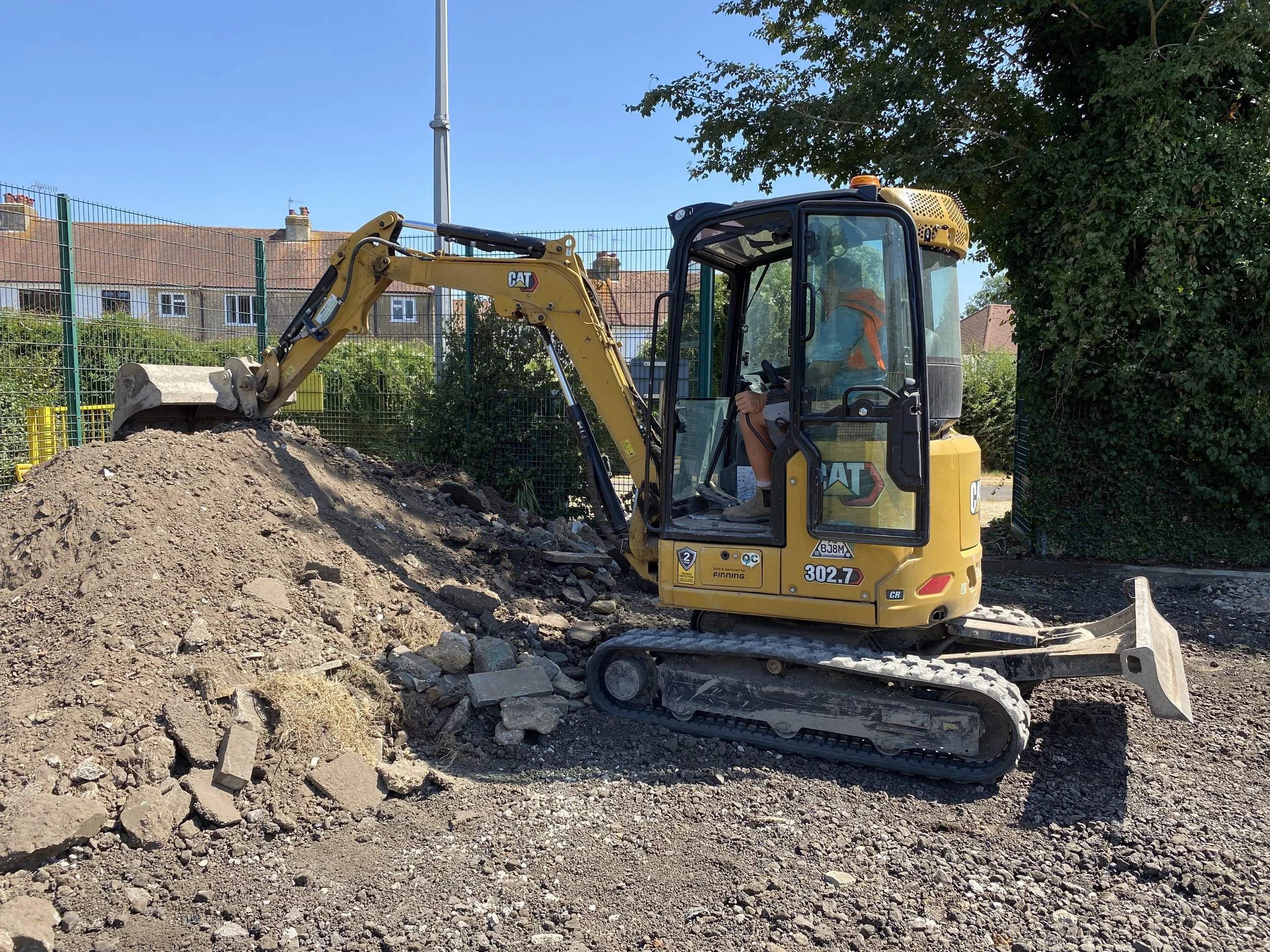 Knoll Park is getting a recycled sports pitch, and it is saving the council thousands
